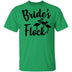 Bride's Flock T-Shirt CustomCat