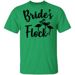 Bride's Flock T-Shirt CustomCat