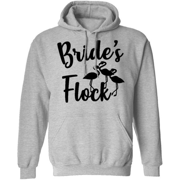 Bride's Flock T-Shirt CustomCat