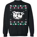 Bulldog Ugly Christmas Sweater CustomCat