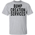 Bump Creation Services T-Shirt CustomCat