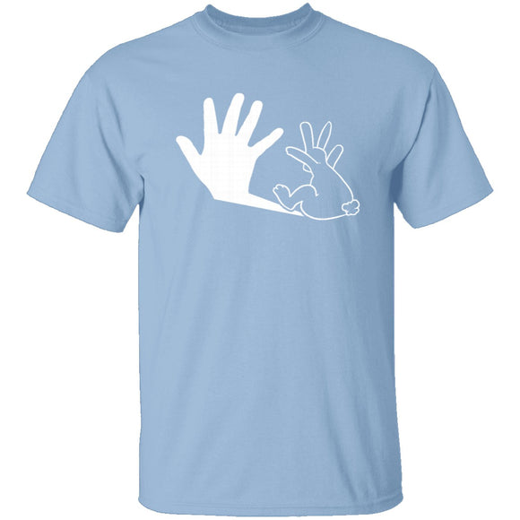 Bunny Shadow T-Shirt CustomCat