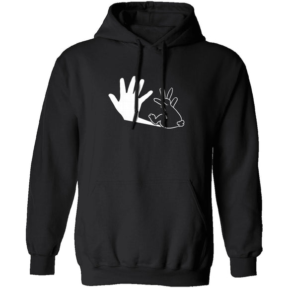 Bunny Shadow T-Shirt CustomCat