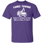 Camel Towing T-Shirt CustomCat