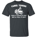 Camel Towing T-Shirt CustomCat