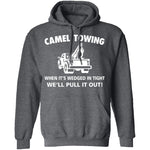 Camel Towing T-Shirt CustomCat