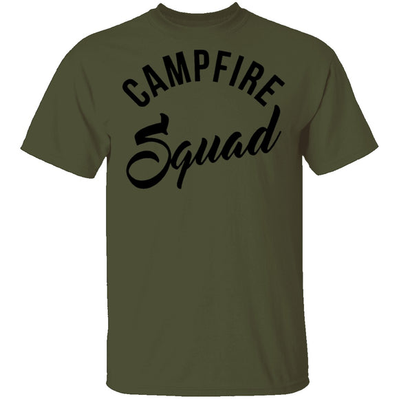 Campfire Squad T-Shirt CustomCat