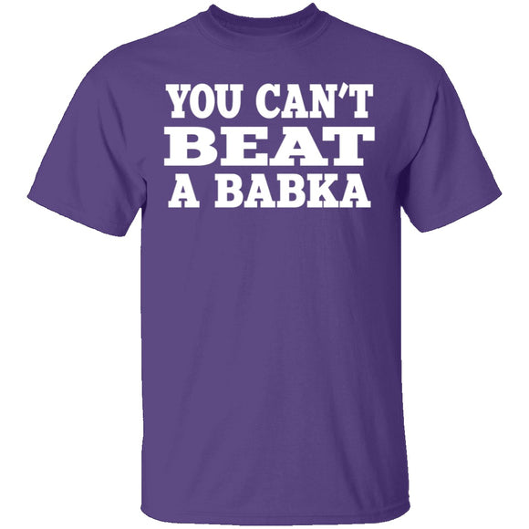 Can't Beat Babka T-Shirt CustomCat