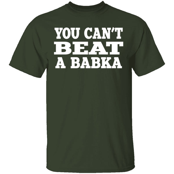 Can't Beat Babka T-Shirt CustomCat