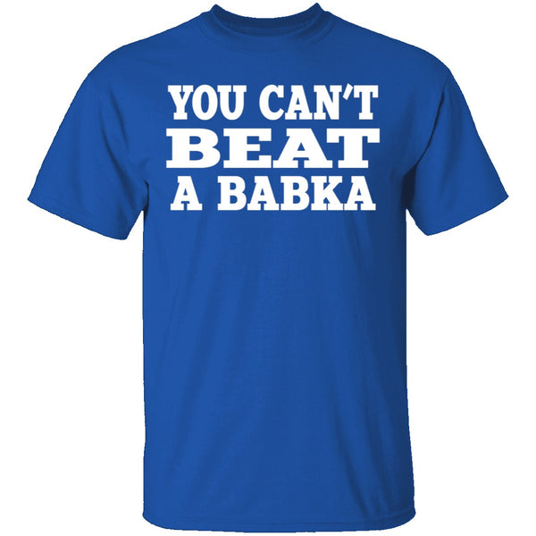 Can't Beat Babka T-Shirt CustomCat