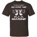 Can't Scare A Marine T-Shirt CustomCat
