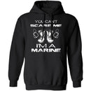Can't Scare A Marine T-Shirt CustomCat