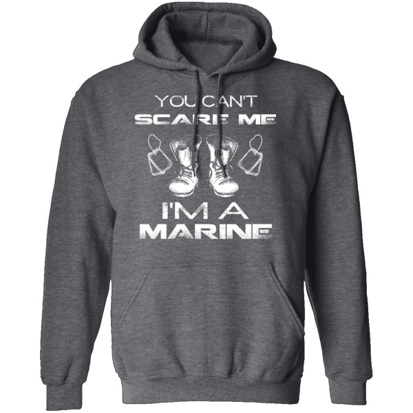 Can't Scare A Marine T-Shirt CustomCat