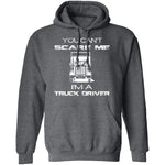Can't Scare Truck Drivers T-Shirt CustomCat