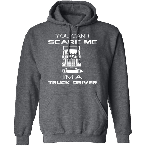 Can't Scare Truck Drivers T-Shirt CustomCat