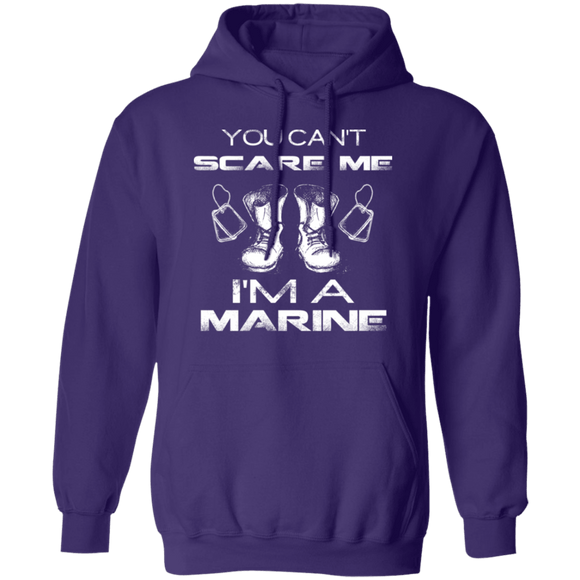 Can't Scare A Marine T-Shirt CustomCat