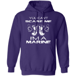 Can't Scare A Marine T-Shirt CustomCat