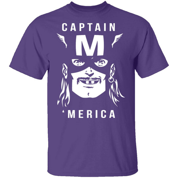 Captain Merica T-Shirt CustomCat