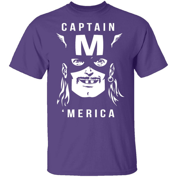 Captain Merica T-Shirt CustomCat