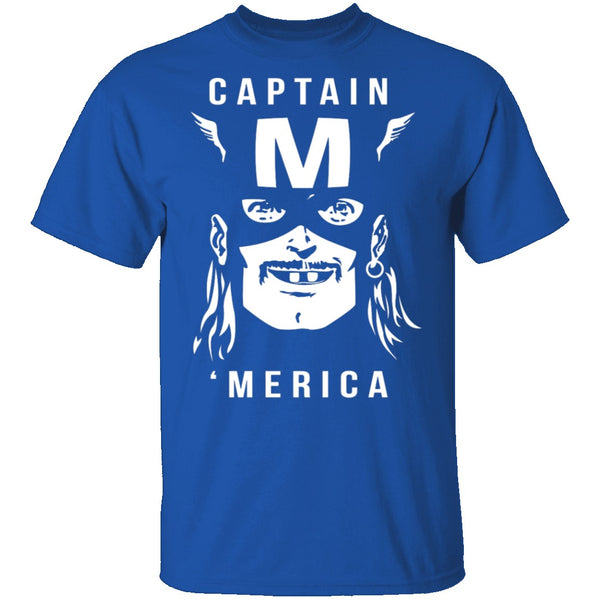 Captain Merica T-Shirt CustomCat