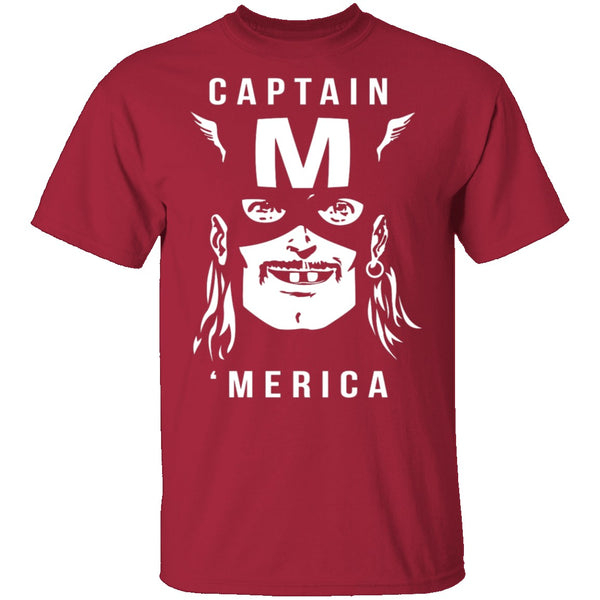 Captain Merica T-Shirt CustomCat