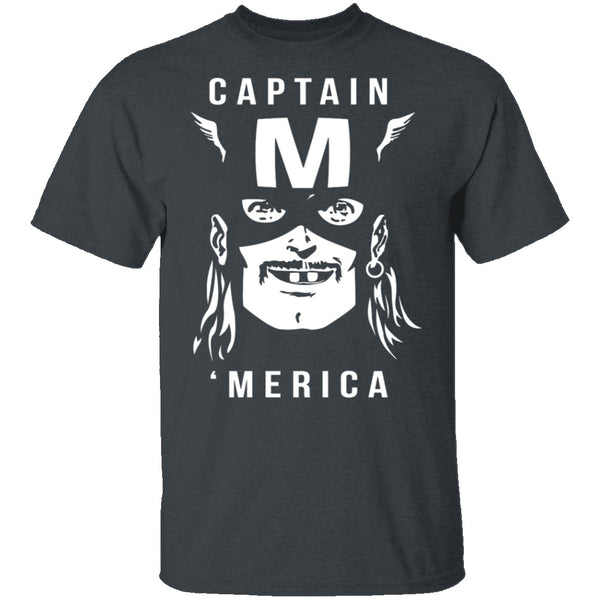 Captain Merica T-Shirt CustomCat