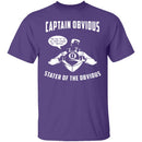 Captain Obvious T-Shirt CustomCat