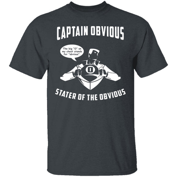 Captain Obvious T-Shirt CustomCat