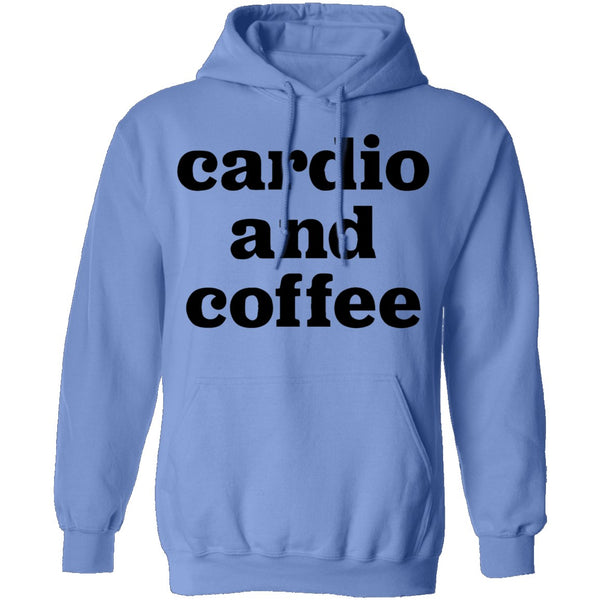 Cardio and Coffee T-Shirt CustomCat