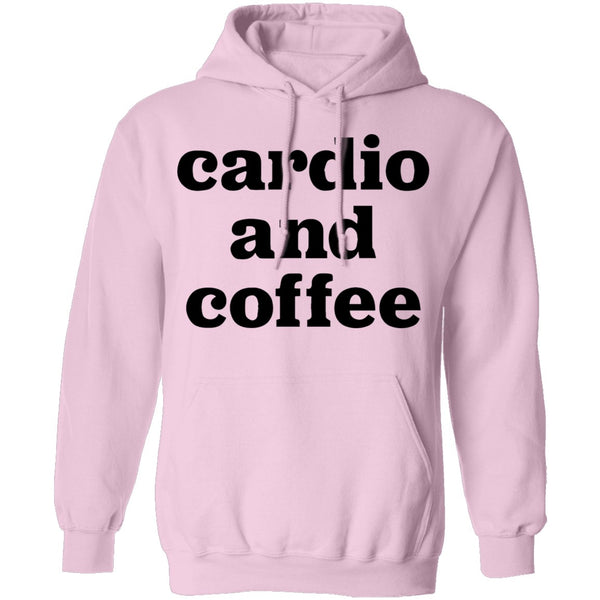 Cardio and Coffee T-Shirt CustomCat