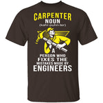 Carpenter Definition T-Shirt CustomCat