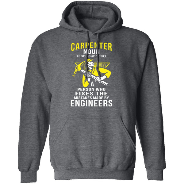 Carpenter Definition T-Shirt CustomCat