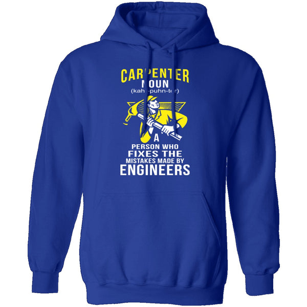 Carpenter Definition T-Shirt CustomCat