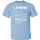 Carpenter Description T-Shirt CustomCat