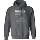 Carpenter Description T-Shirt CustomCat