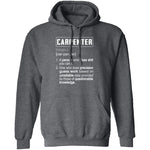 Carpenter Description T-Shirt CustomCat