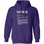 Carpenter Description T-Shirt CustomCat