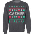Cashier Ugly Christmas Sweater CustomCat