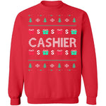 Cashier Ugly Christmas Sweater CustomCat