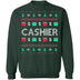 Cashier Ugly Christmas Sweater CustomCat