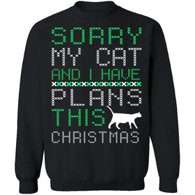 Cat Plans For Christmas T-Shirt CustomCat