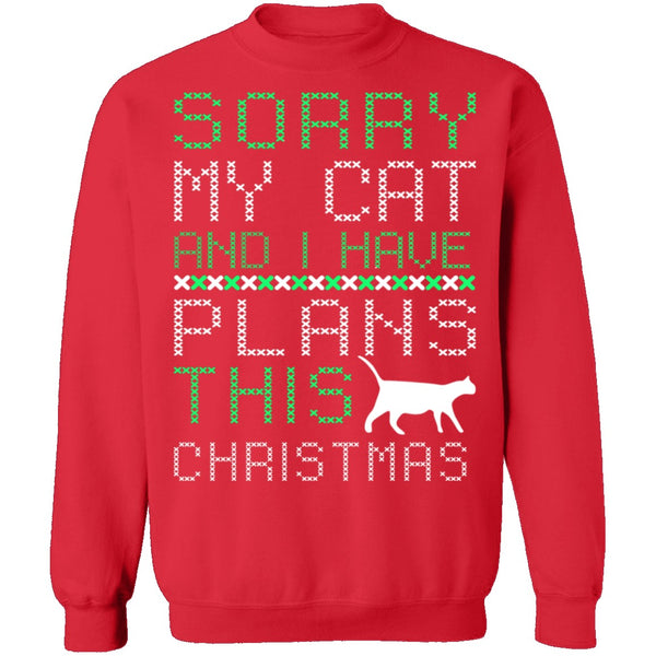 Cat Plans For Christmas T-Shirt CustomCat