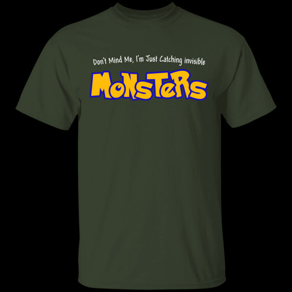 Catching Invisible Monsters Pokemon T-Shirt CustomCat