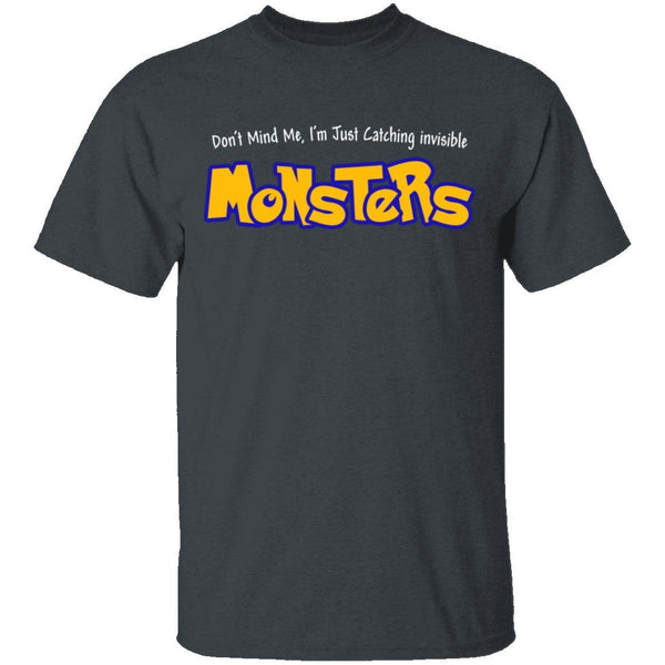 Catching Invisible Monsters Pokemon T-Shirt CustomCat