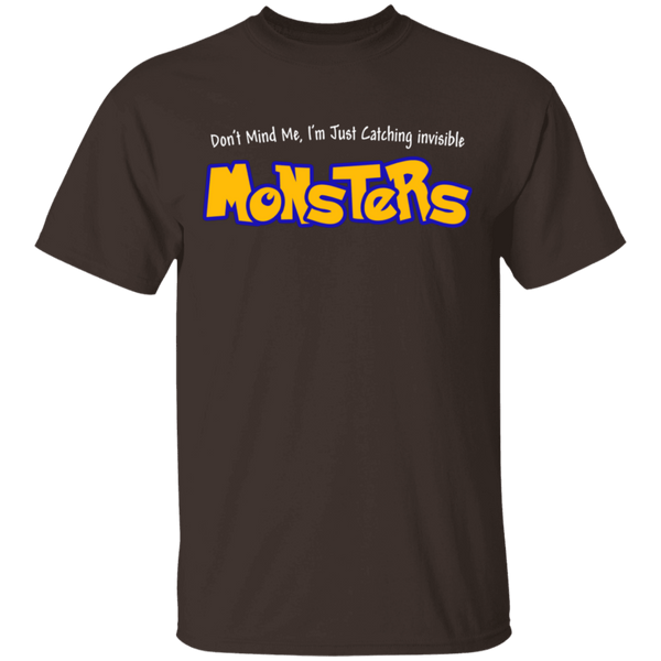 Catching Invisible Monsters Pokemon T-Shirt CustomCat