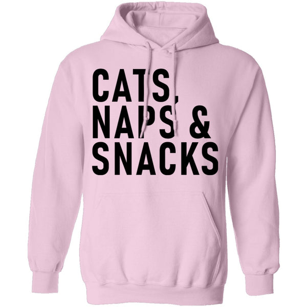 Cats Naps ' Snacks T-Shirt CustomCat