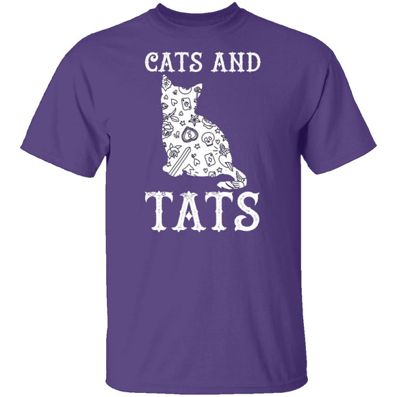 Cats & Tats T-Shirt CustomCat