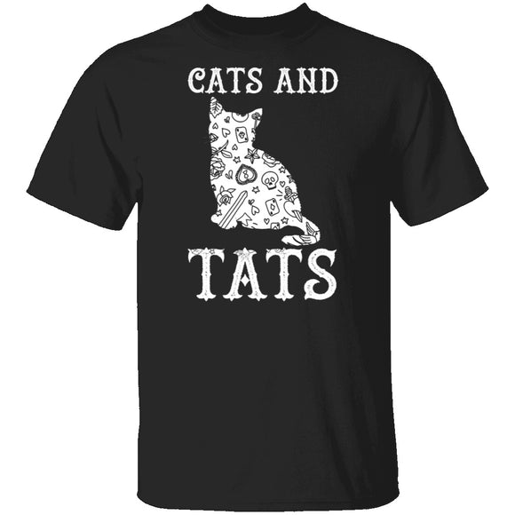 Cats & Tats T-Shirt CustomCat
