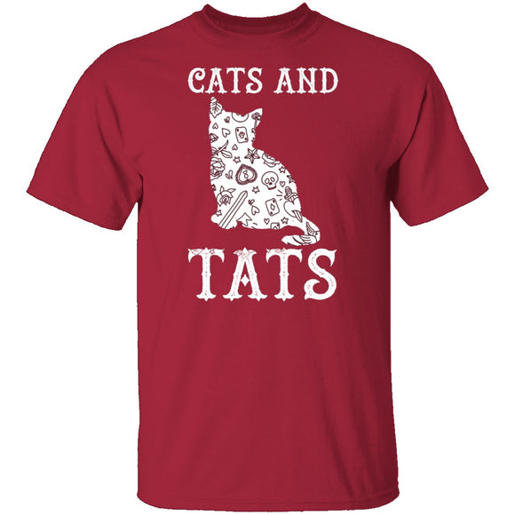 Cats & Tats T-Shirt CustomCat