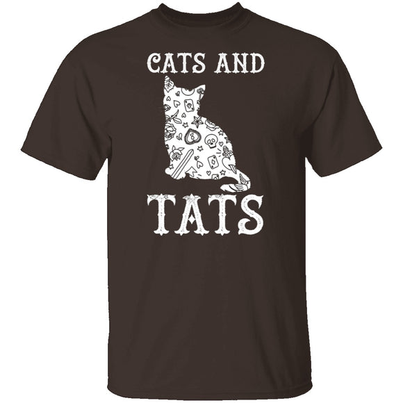 Cats & Tats T-Shirt CustomCat